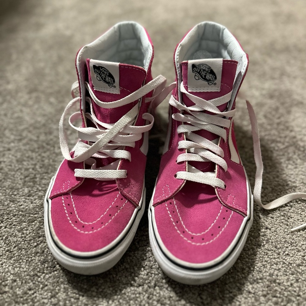 Vans high top sneakers